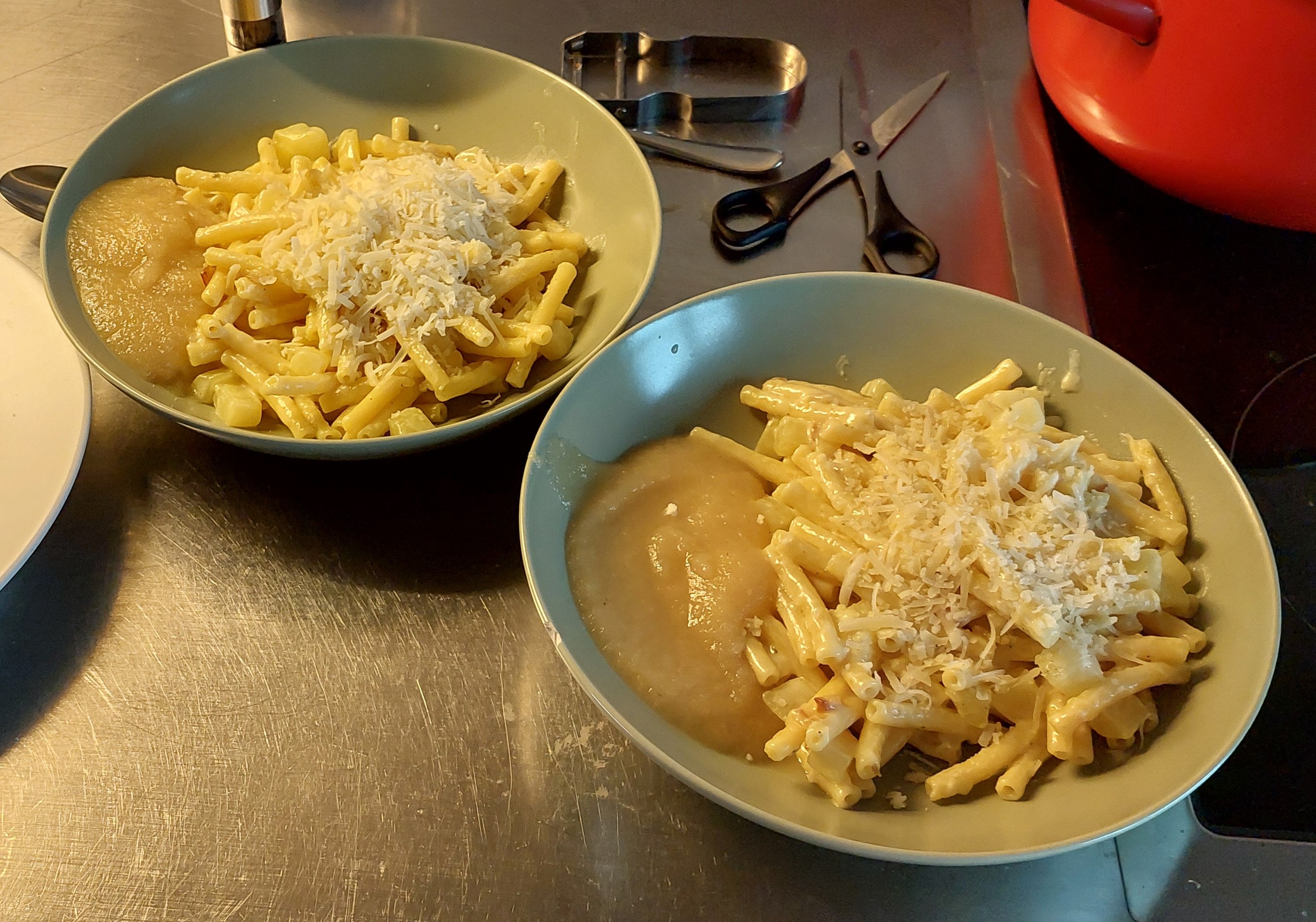 Kürbis-Älplermagronen